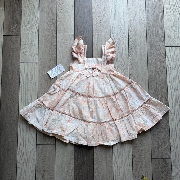 Jason Wu Kids' Light Peach Ruffle Blouse - Picture 6 of 7